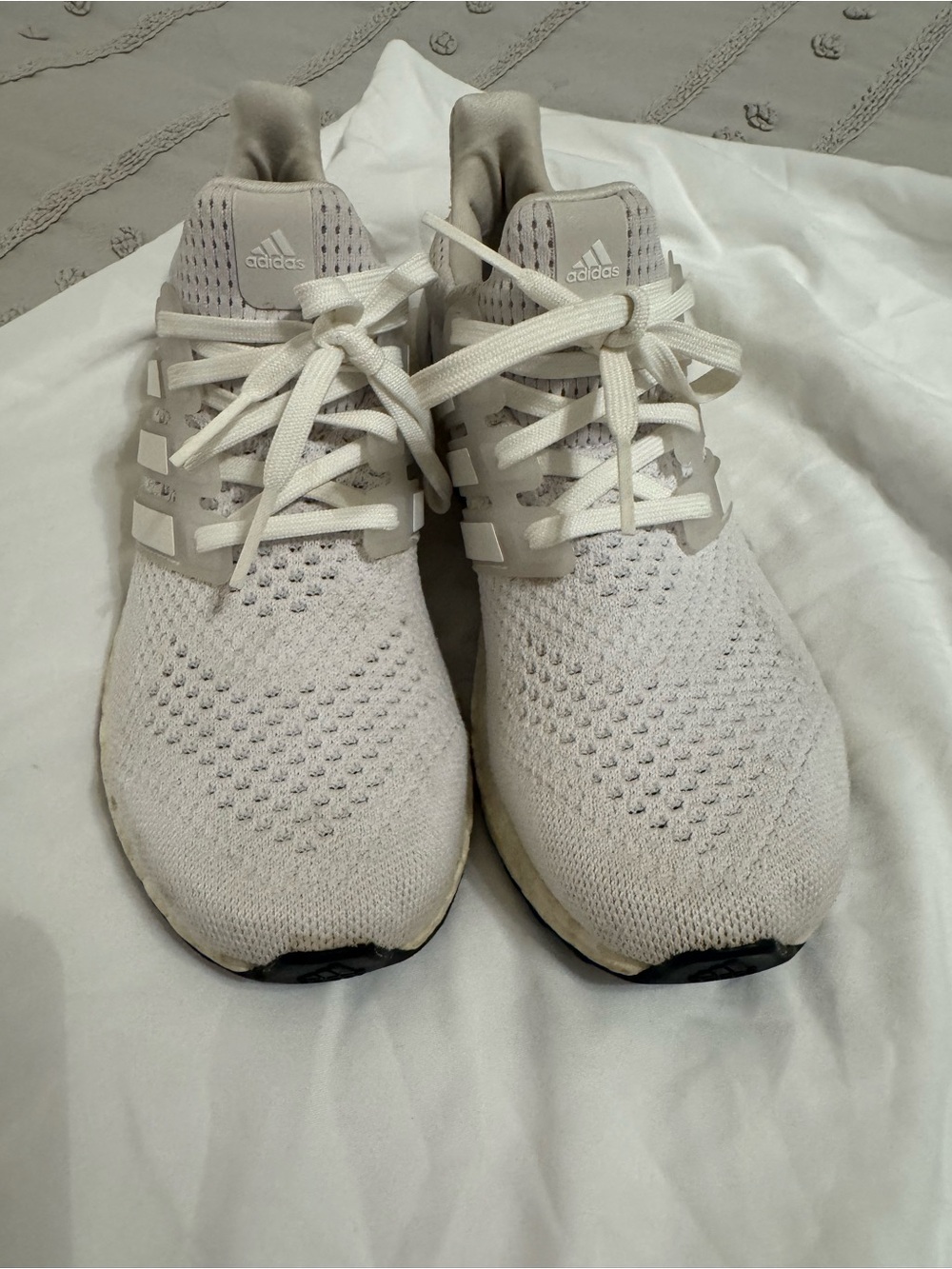 adidas Women’s Sneakers in Light Beige and White